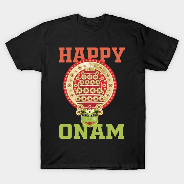 Happy Onam T-Shirt by Mr.Speak